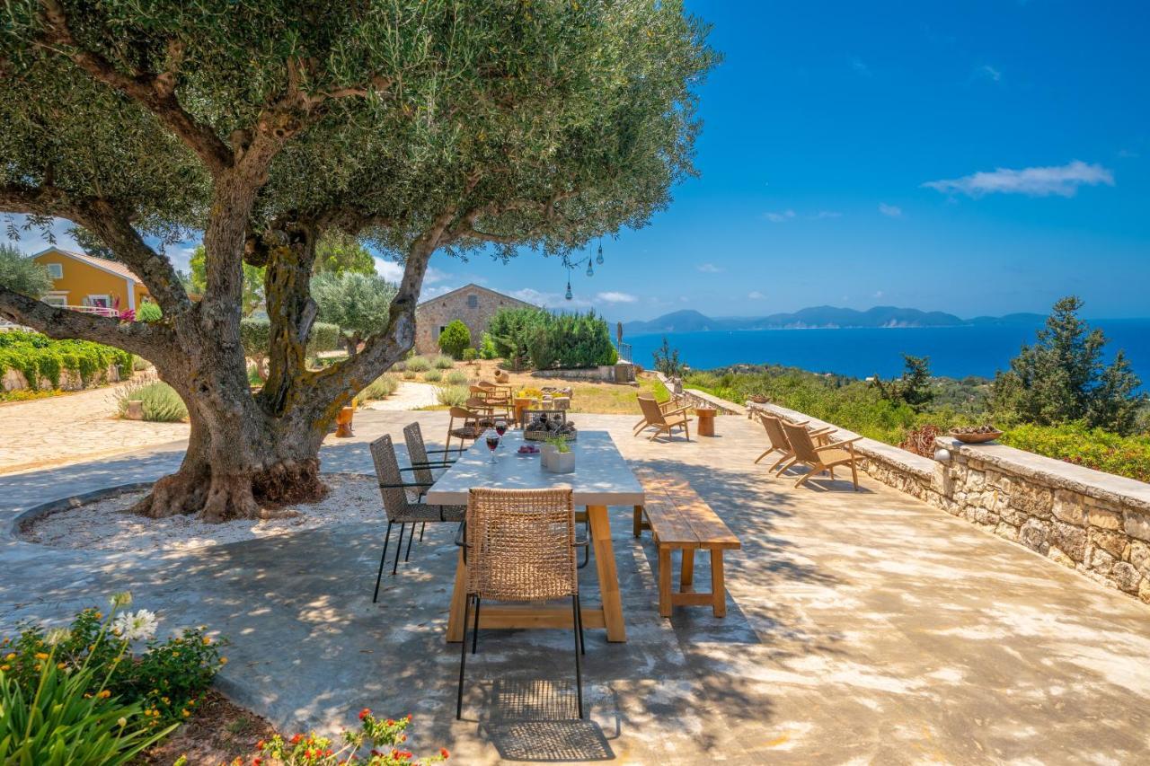 Blue Horizon Cottages Tzamarelata Esterno foto
