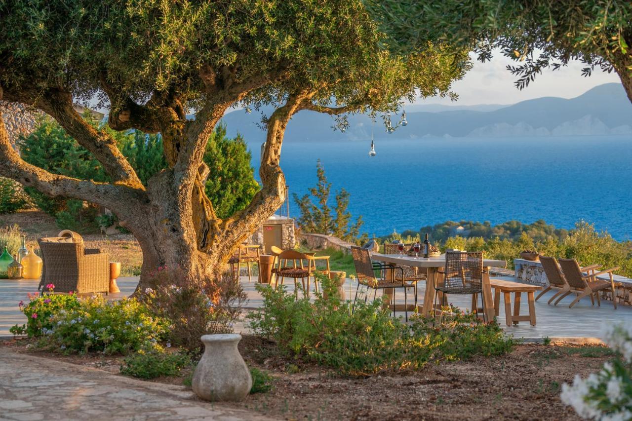 Blue Horizon Cottages Tzamarelata Esterno foto