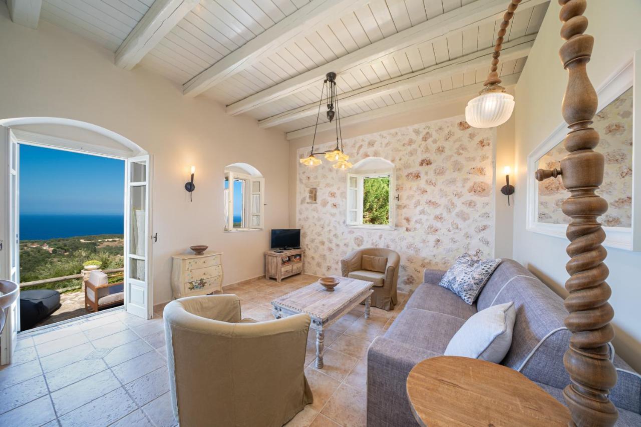 Blue Horizon Cottages Tzamarelata Esterno foto