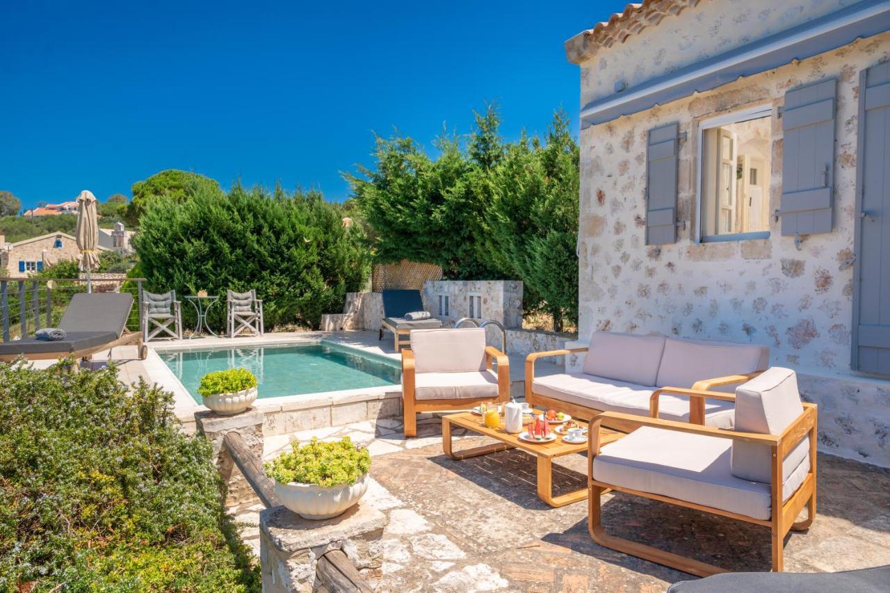 Blue Horizon Cottages Tzamarelata Esterno foto