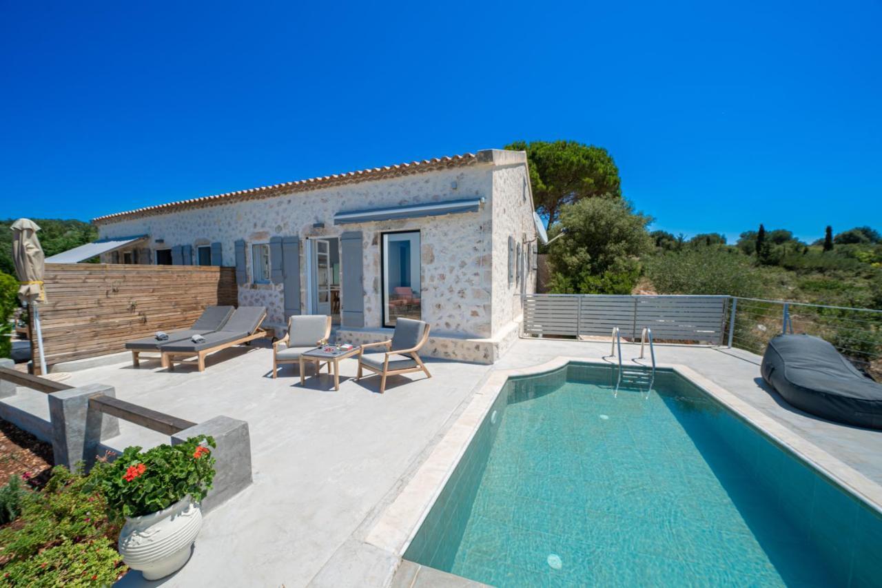 Blue Horizon Cottages Tzamarelata Esterno foto