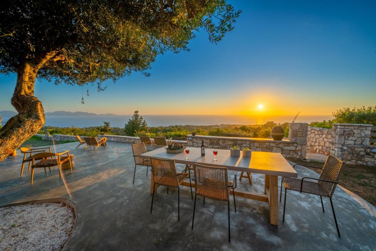 Blue Horizon Cottages Tzamarelata Esterno foto