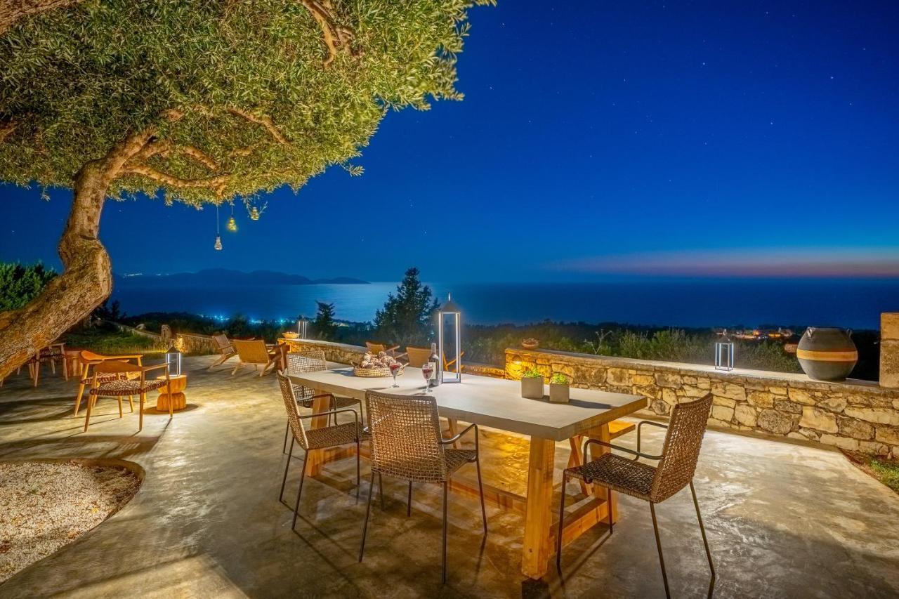 Blue Horizon Cottages Tzamarelata Esterno foto