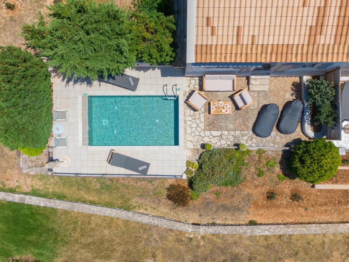 Blue Horizon Cottages Tzamarelata Esterno foto