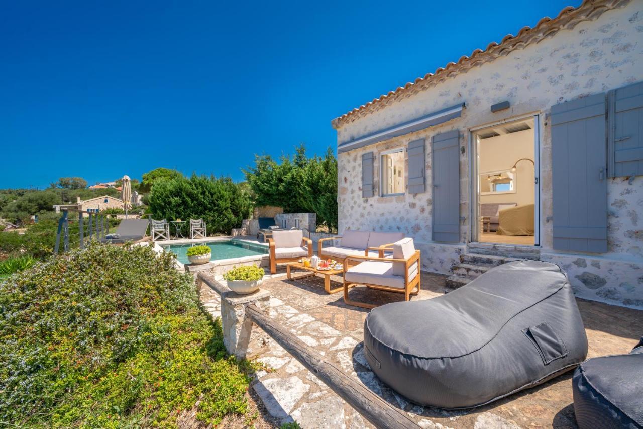 Blue Horizon Cottages Tzamarelata Esterno foto