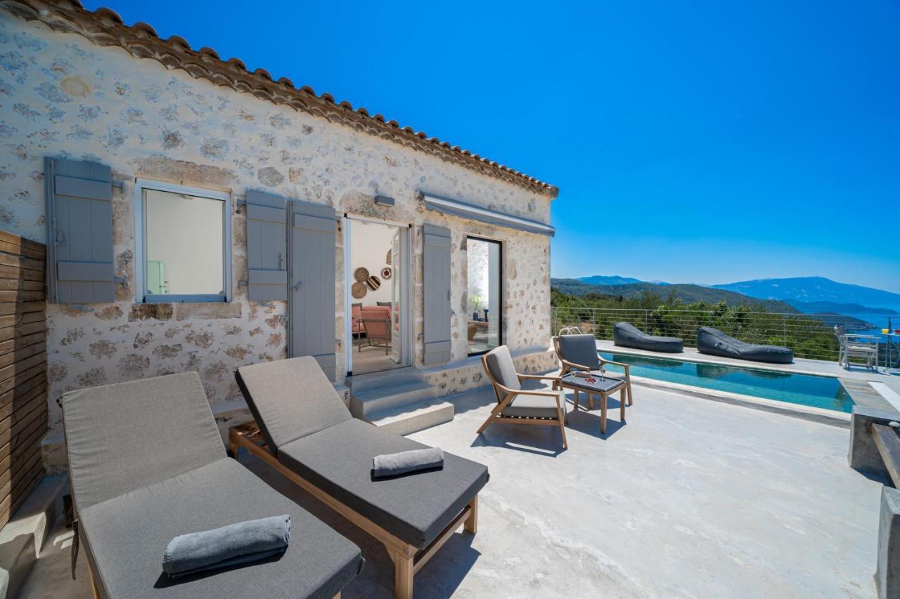 Blue Horizon Cottages Tzamarelata Esterno foto
