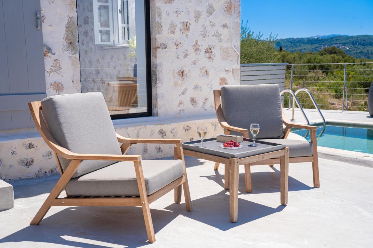 Blue Horizon Cottages Tzamarelata Esterno foto