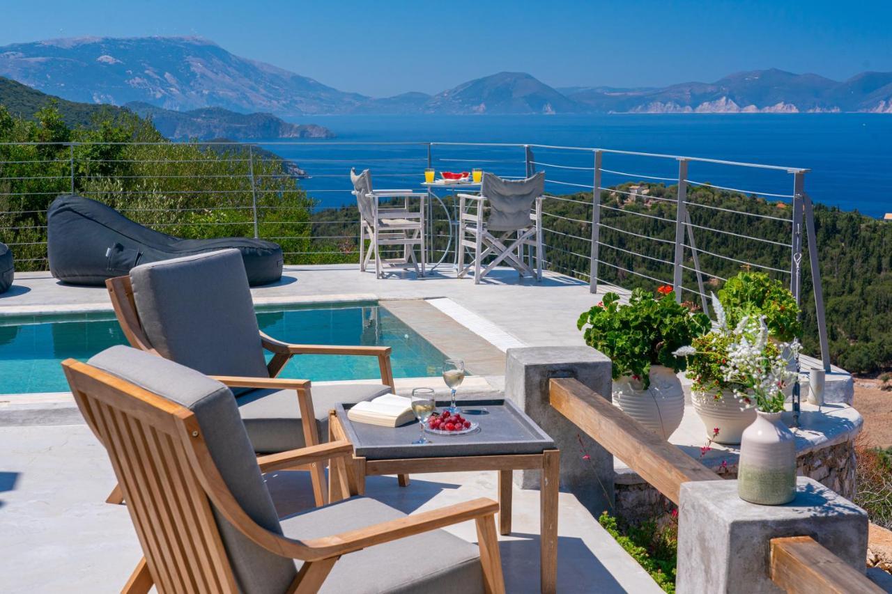 Blue Horizon Cottages Tzamarelata Esterno foto