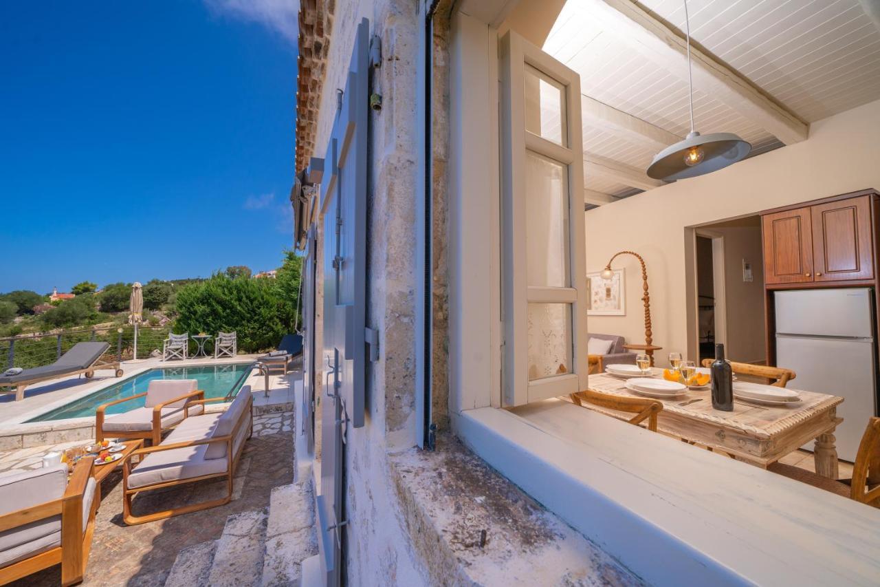 Blue Horizon Cottages Tzamarelata Esterno foto