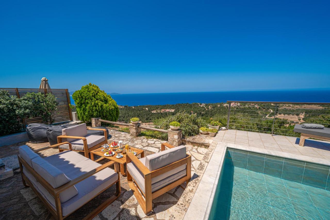 Blue Horizon Cottages Tzamarelata Esterno foto