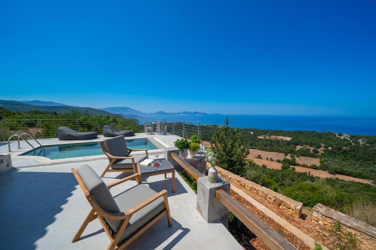 Blue Horizon Cottages Tzamarelata Esterno foto