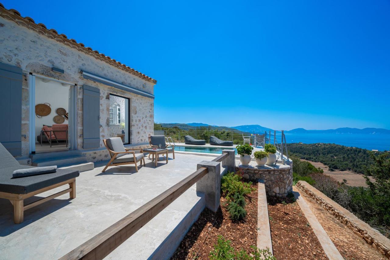 Blue Horizon Cottages Tzamarelata Esterno foto