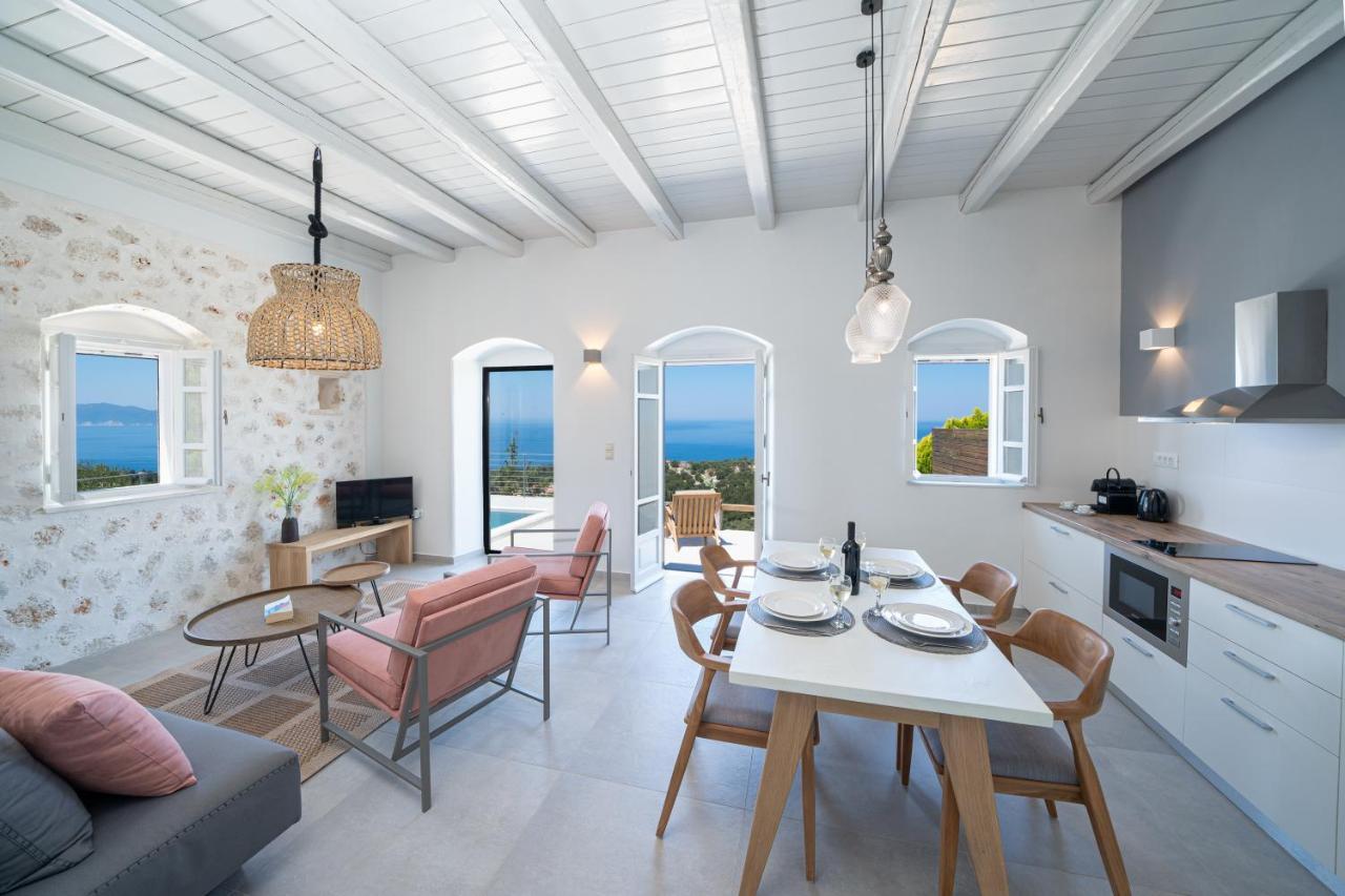 Blue Horizon Cottages Tzamarelata Esterno foto